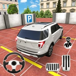 Biểu tượng bãi đậu xe 3d xe ô tô Trò chơi